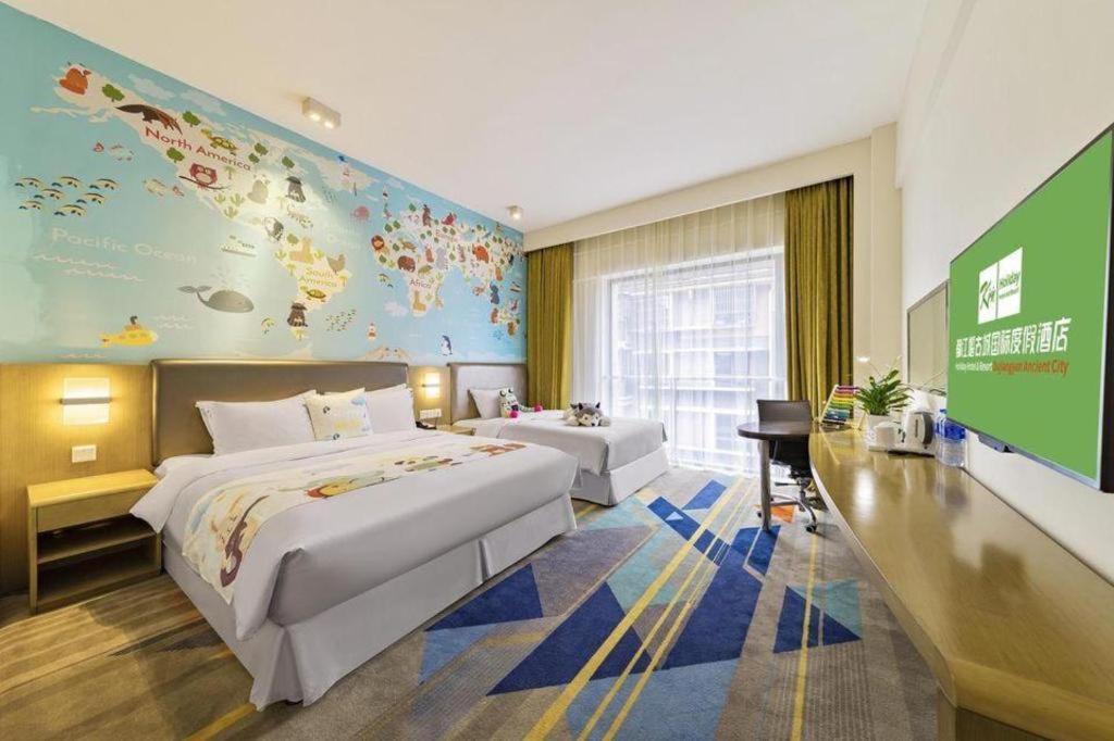 Holiday Inn Express Dujiangyan Ancient City Exterior photo